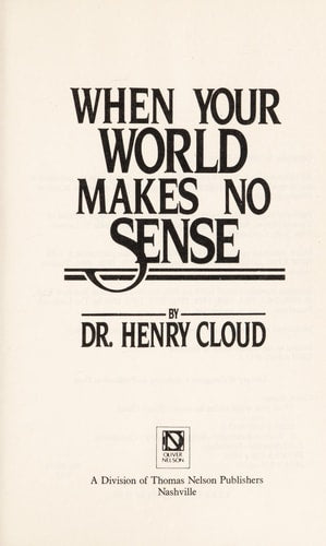 When Your World Makes No Sense