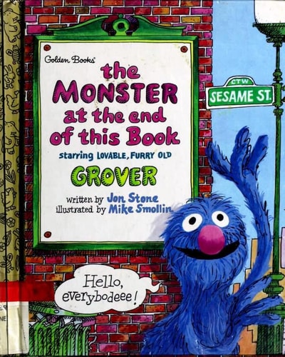 The Monster at the End of This Book (Little Golden Storybook)