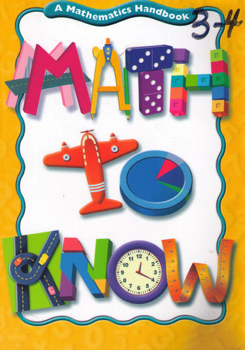 Math to Know A Mathematics Handbook