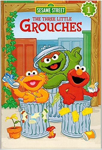 2 x Level 1 Reader Book L101 - Sesame Street Rhyming Rapunzel & The Three Little Grouches