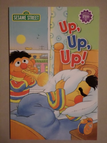 2 x Level Pre 1 Reader Book P101 - Sesame Street Monsters One to Ten & Up, Up Up!