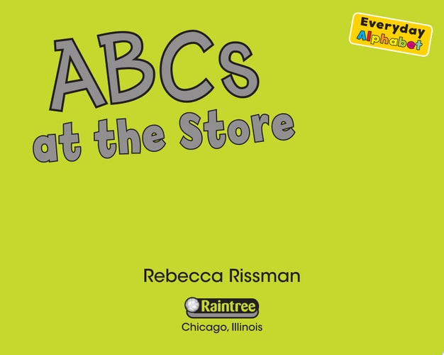 ABC at the Store (Everyday Alphabet)