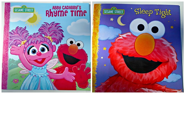Sesame Street Books 2 Pk (Abby Cadabby's Rhyme Time & Elmo's Sleep Tight)