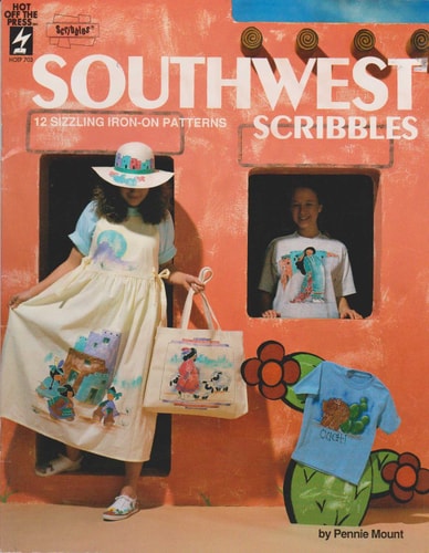 Southwest Scribbles: 12 Sizzling Iron-on Patterns
