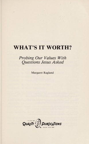 What's it Worth?
