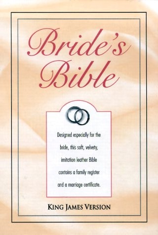KJV Bride's Bible & White Special Occasion Bible