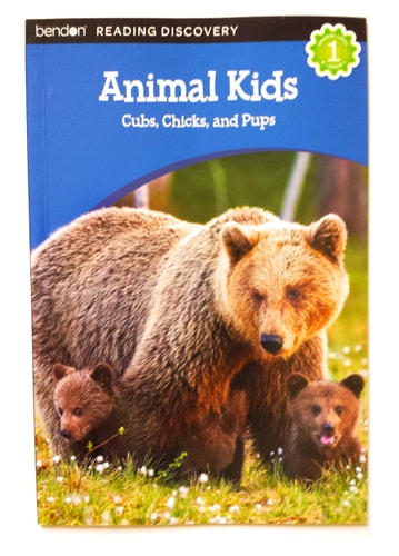 Bendon Reading Discovery Level 1 - Animal Kids Cubs, Chicks,and Pups (K to Grade 1)