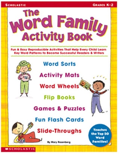 The Word Family Activity Book: Fun & Easy Reproducible Activities That Help Every Child Learn Key Word Patterns to Become Successful Readers & Writers (Professional Books)