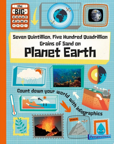 Seven Quintillion, Five Hundred Quadrillion Grains of Sand on Planet Earth (Big Countdown)