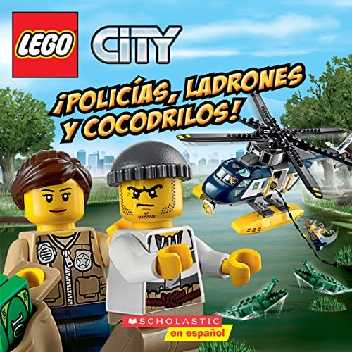 Policias, ladrones y cocodrilos!/ Cops, Crocs and Crooks! (Lego City) (Spanish Edition)