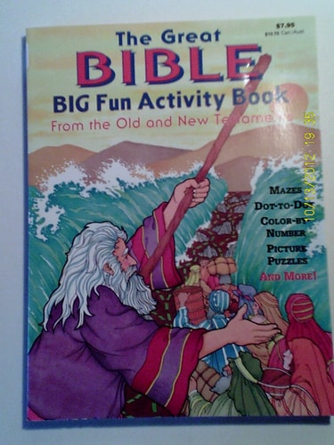 The Bible Coloring Book: Pictures from the Old and New Testaments