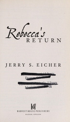 Rebecca's Return (The Adams County Trilogy)
