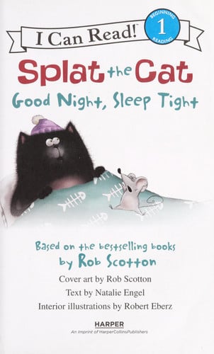 Splat the Cat: Good Night, Sleep Tight