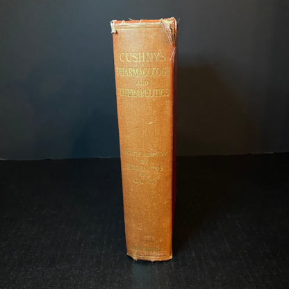 A Textbook of Pharmacology and Therapeutics - Arthur R. Cushny - 10th U. K. Edition - 1934