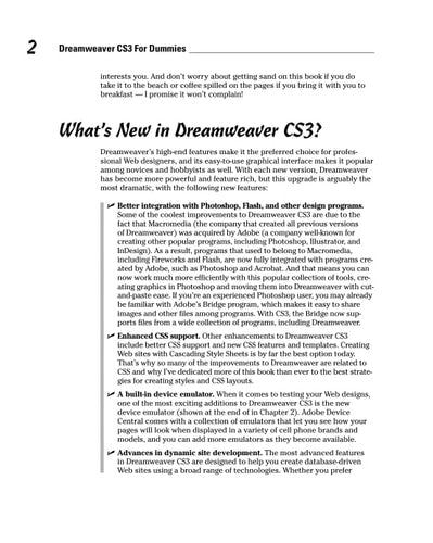 Dreamweaver CS3 For Dummies