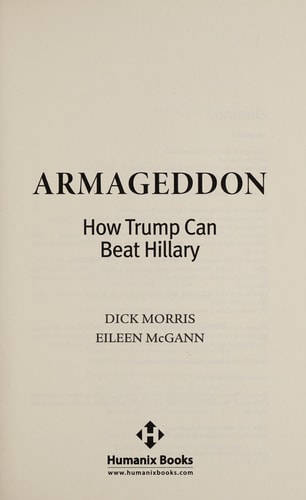 Armageddon: How Trump Can Beat Hillary