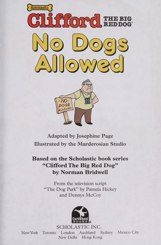 No dogs allowed (Clifford's big ideas)