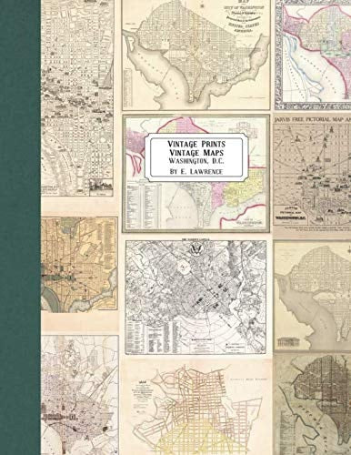 Vintage Prints: Vintage Maps: Washington, D.C.