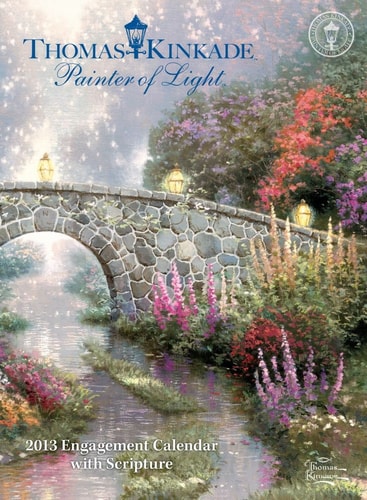 Thomas Kinkade Painter of Light 2013 Calendar: With Scripture