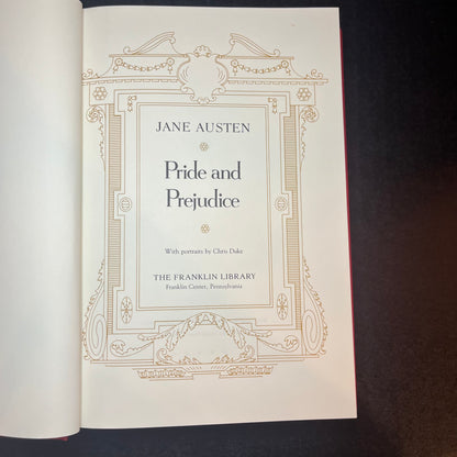 Pride and Prejudice - Jane Austin - Easton Press - 1980