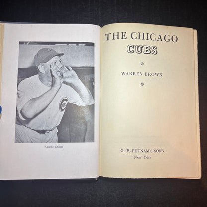 The Chicago Cubs - Warren Brown - Signed Copy - 1946