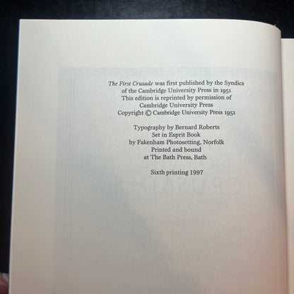 A HIstory of the Crusades - Steven Runciman - 1994
