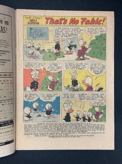 Walt Disney's Uncle Scrooge - Walt Disney Productions - 1961