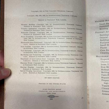I. C. S. Reference Library - International Textbook Company - 1906