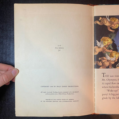 Pastóral - Walt Disney - Fantasia - 1st Edition - 1940
