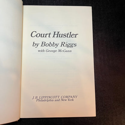 Court Hustler - Bobby Riggs - Signed - 1973