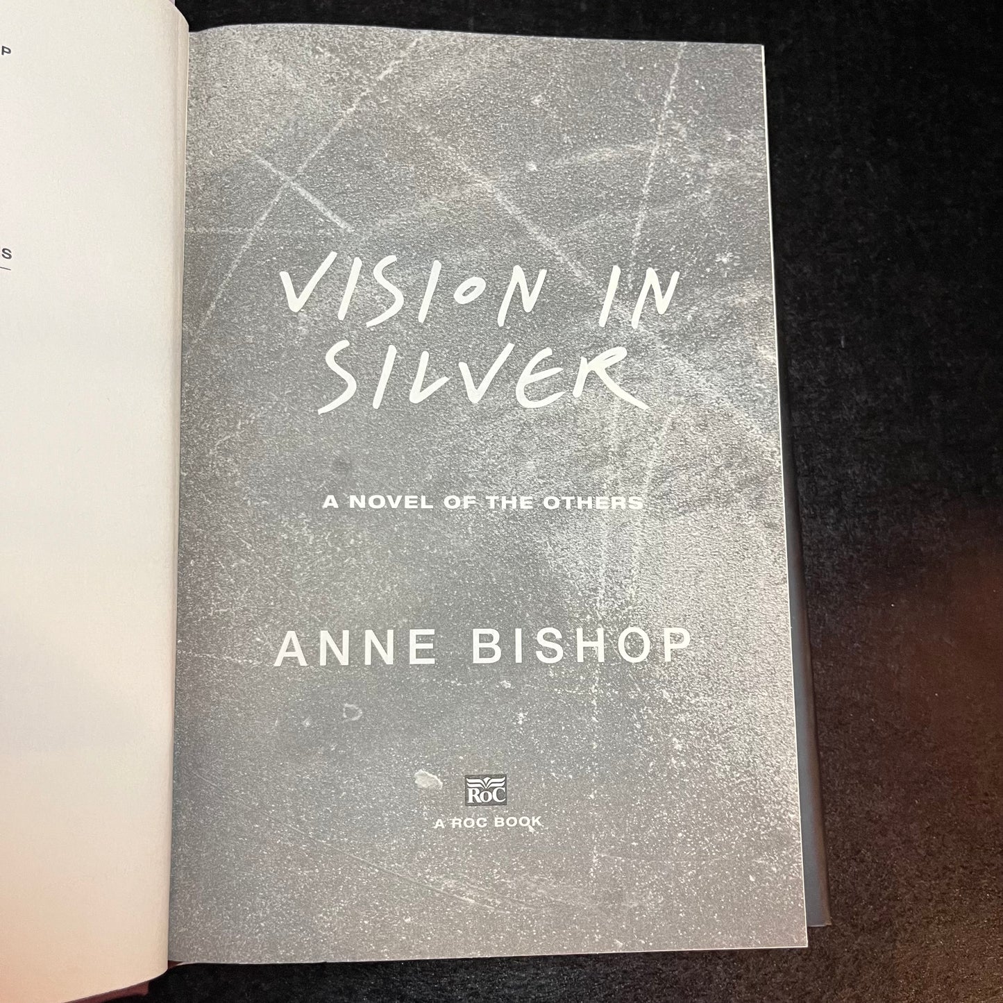 Vision in Silver - Anne Bishop - Signed Copy - 2015