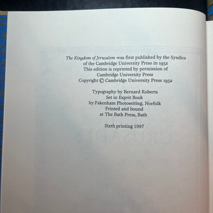 A HIstory of the Crusades - Steven Runciman - 1994
