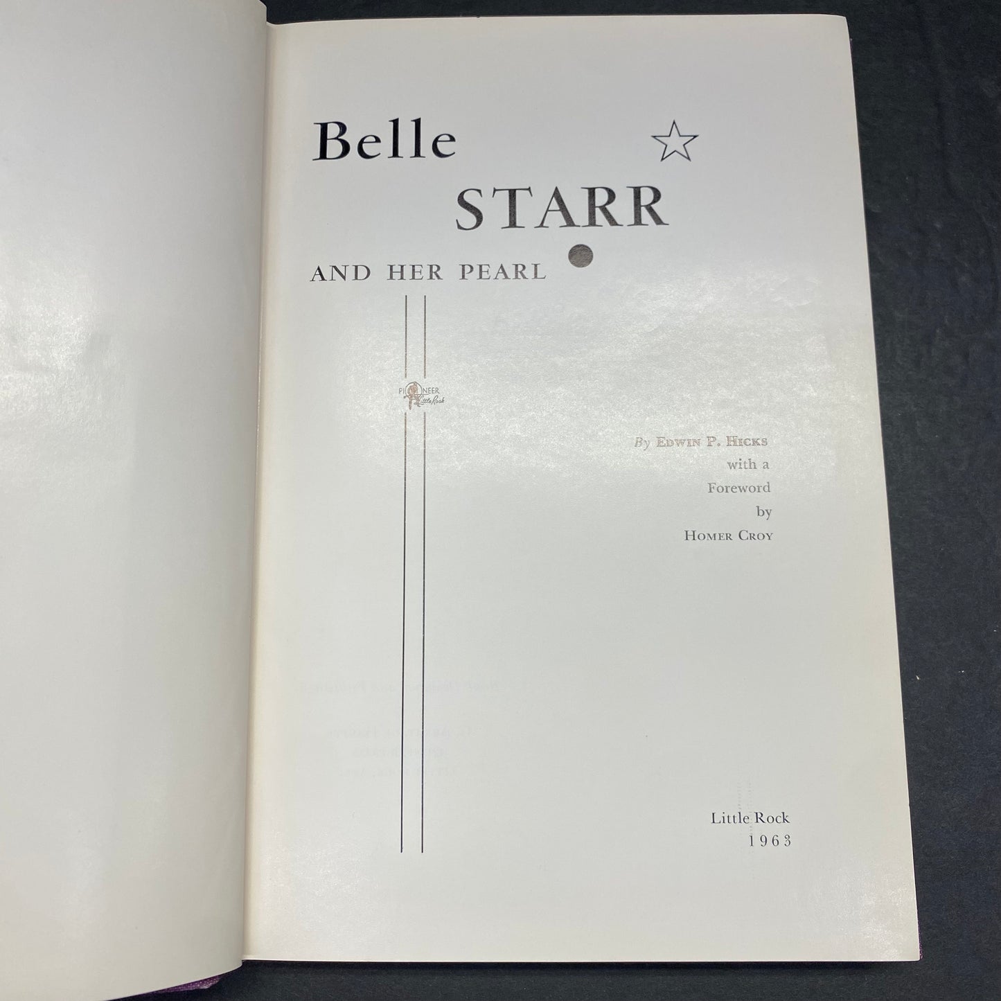 Belle Starr and her Pearl - Edwin P. Hicks - Signed - 1963