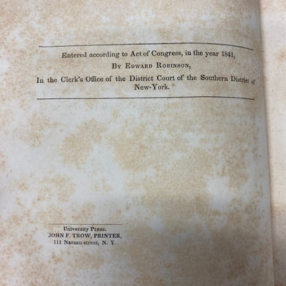 Biblical Researches in Palestine, Mount Sinai, and Arabia Petraea - E. Smith and Edward Robinson - Volume 3 - 1841