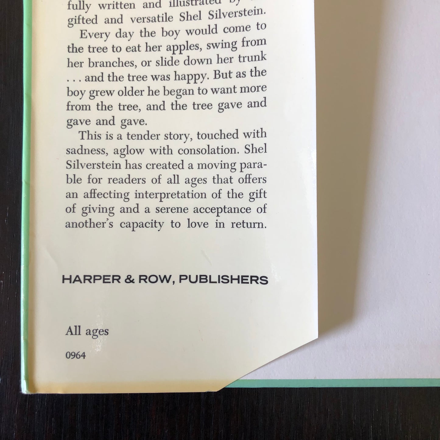 The Giving Tree - Shel Silverstein - First Edition - 1964