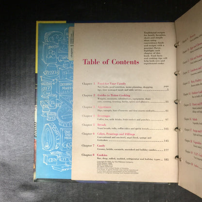 The Pillsbury Family Cook Book - The Pillsbury Company - Third Edition - Sixth Printing - 1970