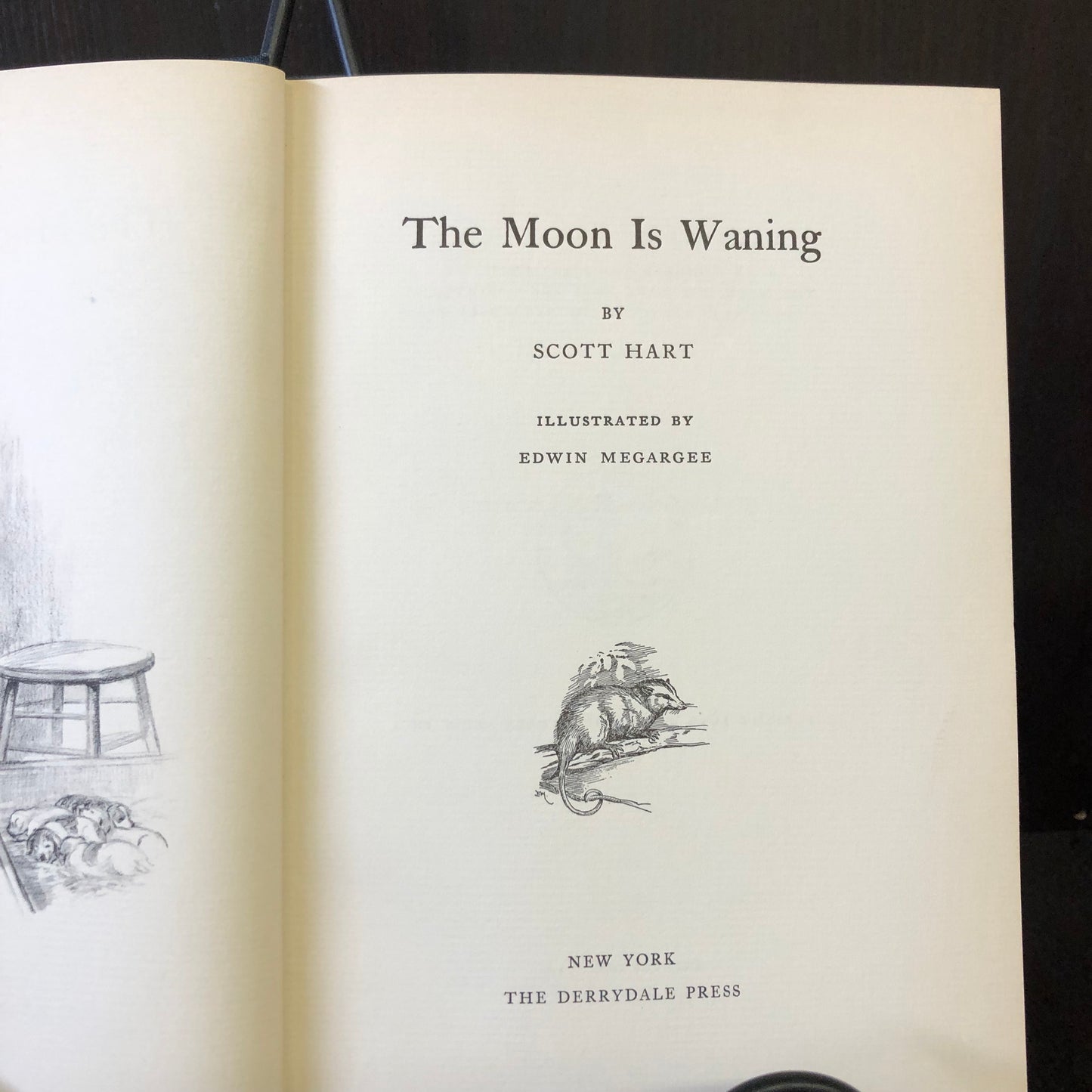 The Moon is Waning - Scott Hart - Limited Edition - Signed - 1939