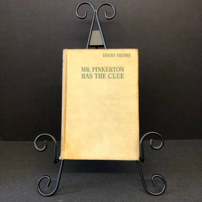 Mr. Pinkerton Has the Clue - David Frome - First Edition - Ex-Library - 1936