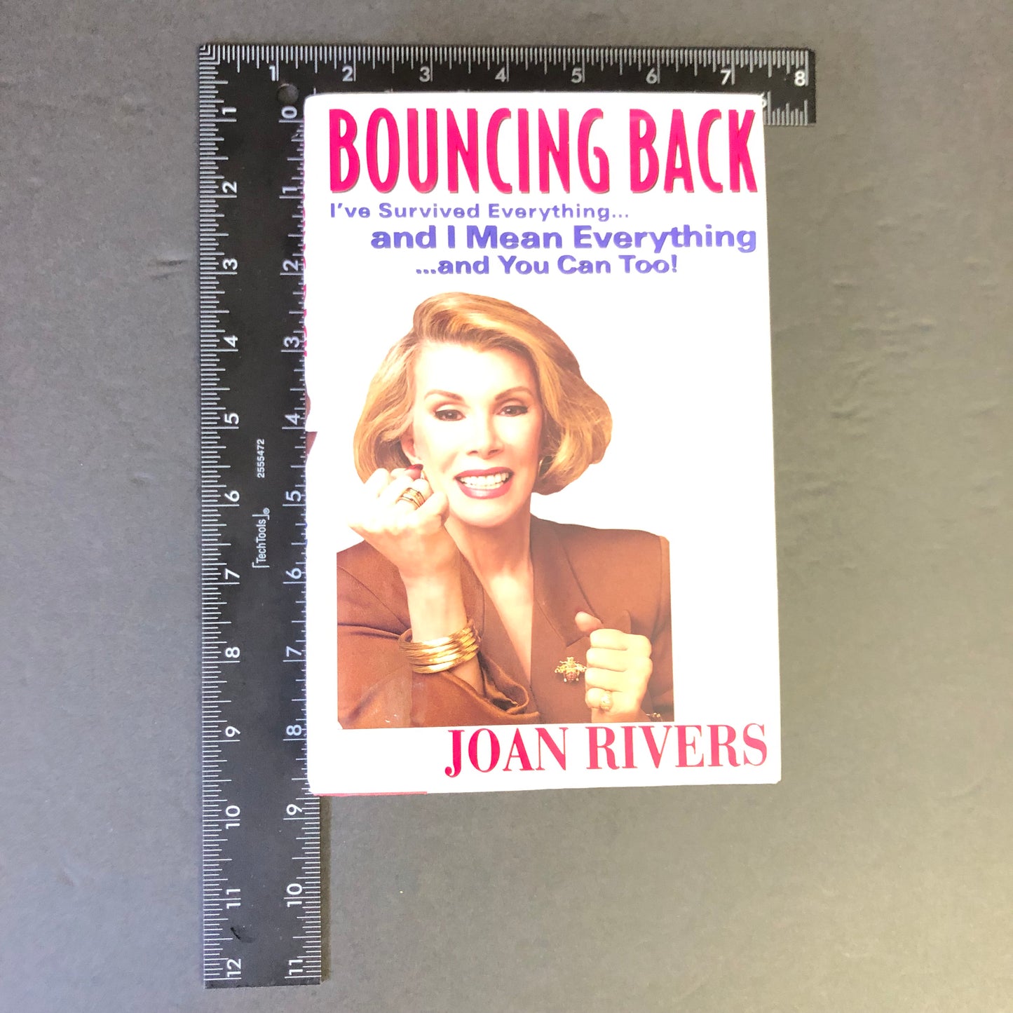 Bouncing Back - Joan Rivers - First Edition - Third Print - Inscribed - 1997