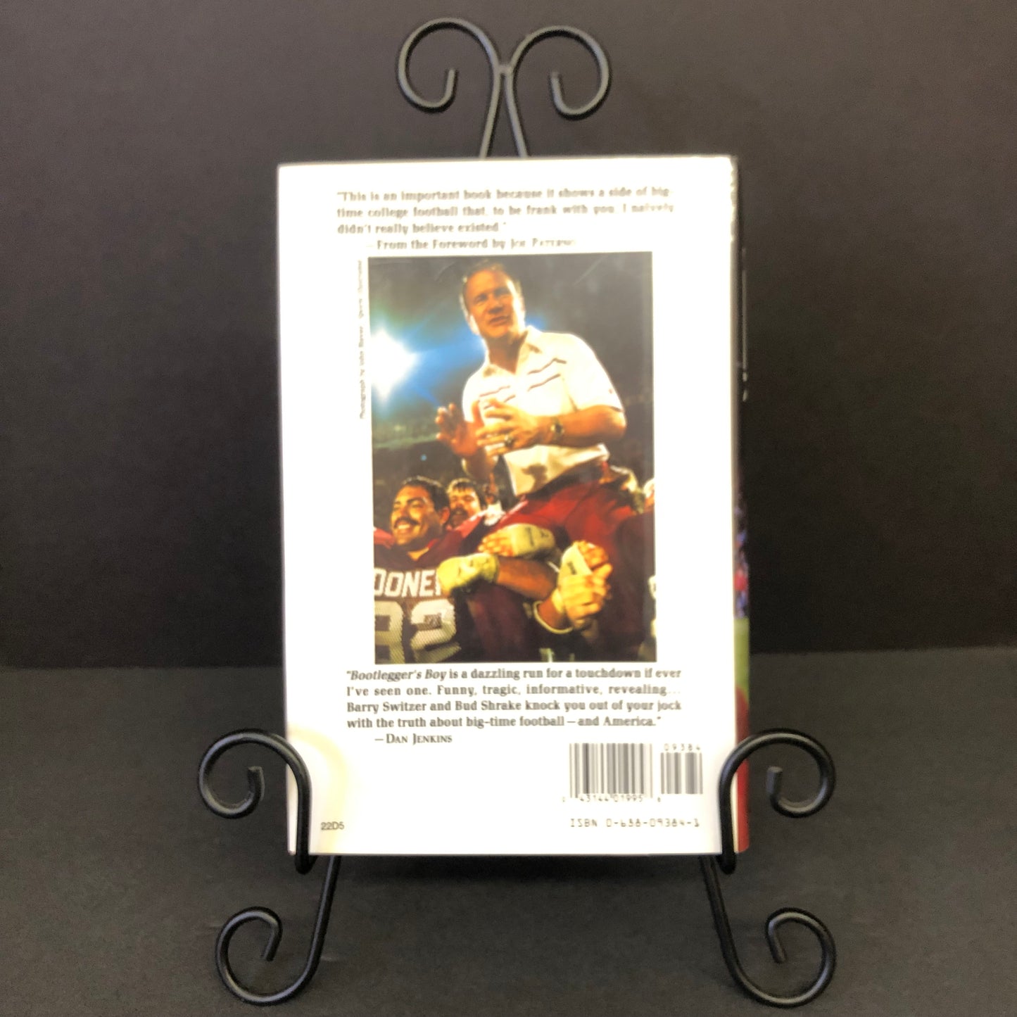 Bootlegger's Boy - Barry Switzer with Bud Shrake - Inscribed - 1990