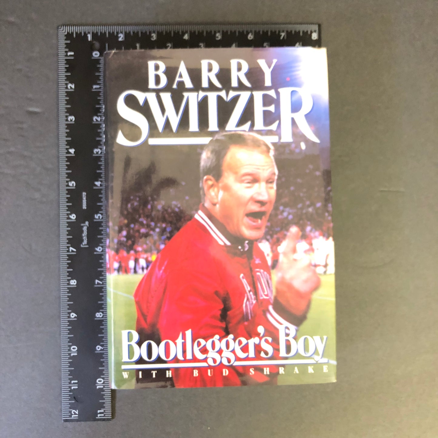 Bootlegger's Boy - Barry Switzer with Bud Shrake - Inscribed - 1990