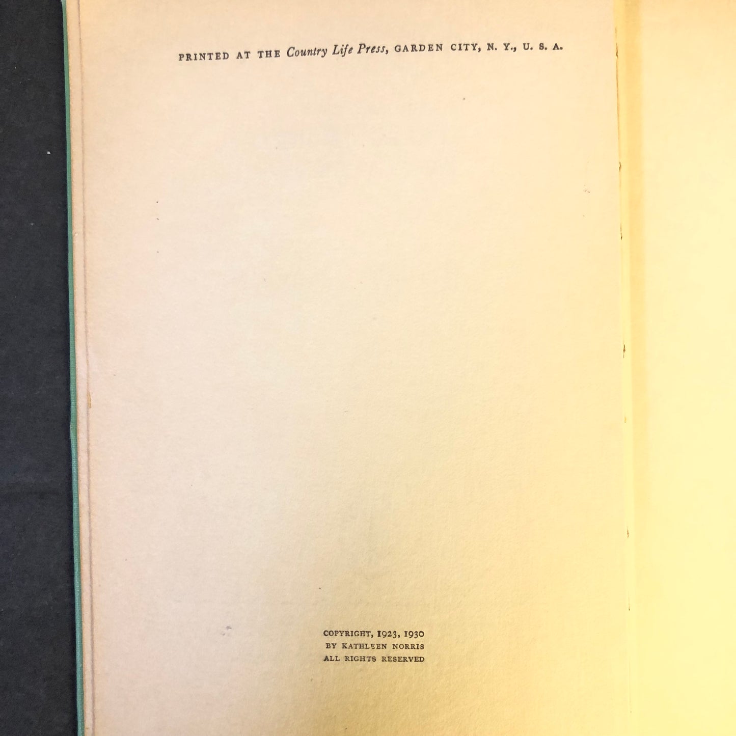 Margaret Yorke - Kathleen Norris - First Edition - 1930