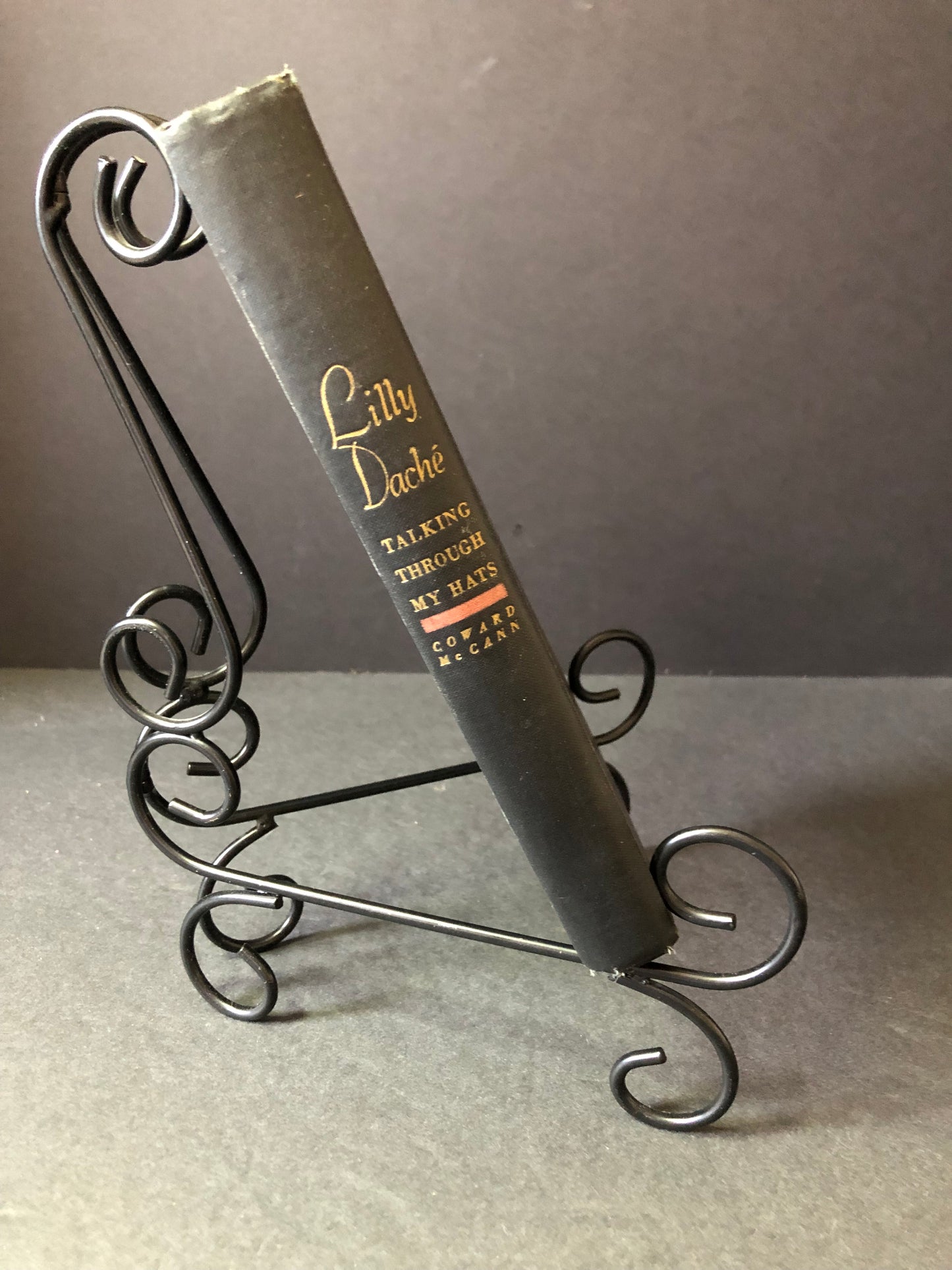 Lilly Dache Talking Through My Hats - Dorothy Roe Lewis - Signed - 1946