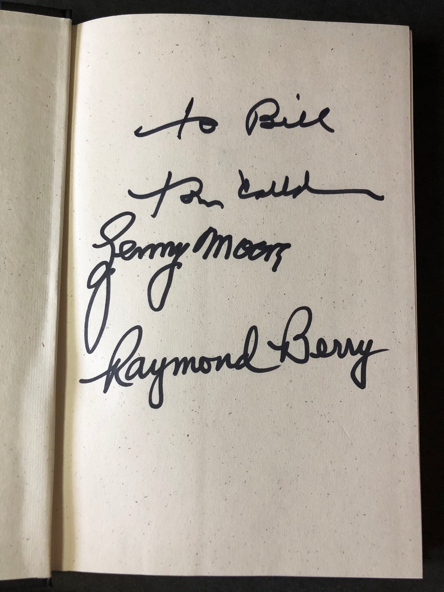 Johnny U - Tom Callahan - Signed By Author, Lenny Moore and Raymond Berry - 2006