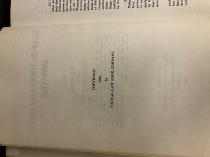 Oklahoma Indian Land Titles Annotated - W.F. Semple - 1952