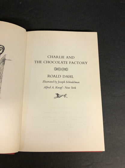 Charlie and The Chocolate Factory - Roald Dahl - First Edition - 2nd State - 5 Line Colophon on Last Page - No ISBN on Dust Jacket - Oompa Loompas on Pg. 73 - 3.95 Price on Dust Jacket - 1964