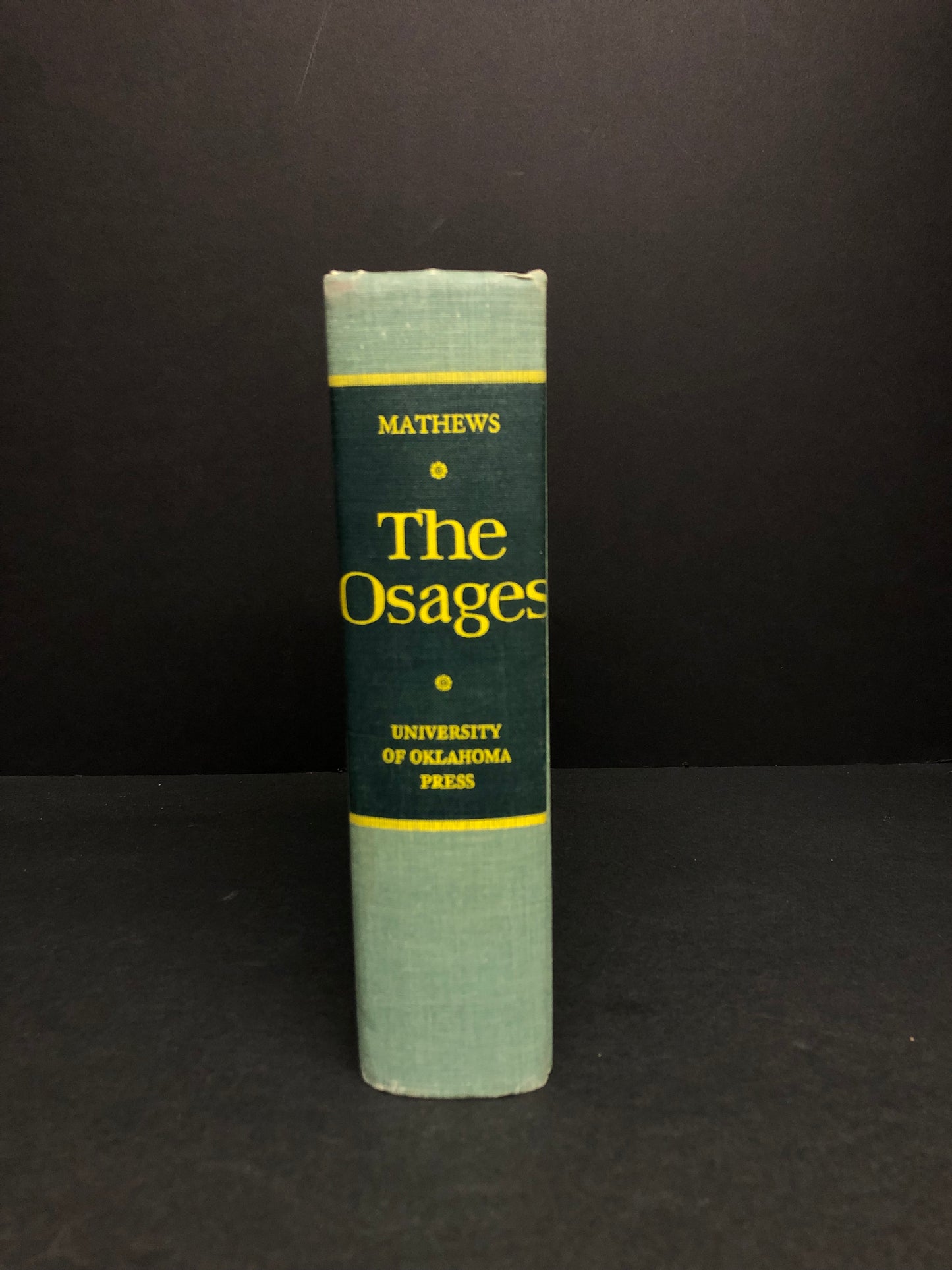 The Osages - John Joseph Mathews - First Edition - 1961