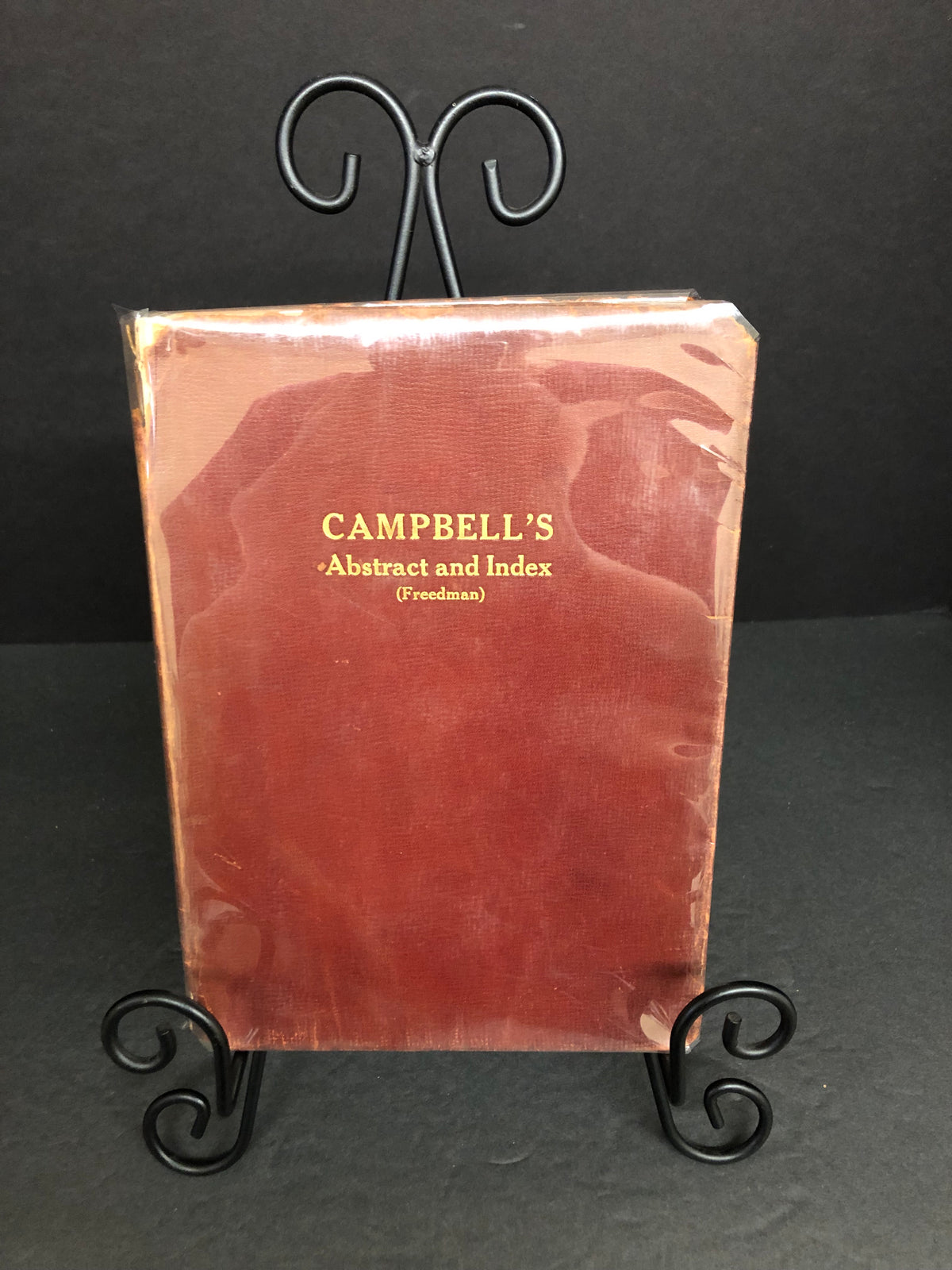 Campbell's Abstract and Index - J.P. Campbell - 1915