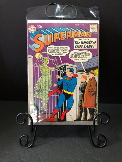 Superman #129 - Bill Finger/Wayne Boring - 1st Appearance of Lori Lemaris - 1959