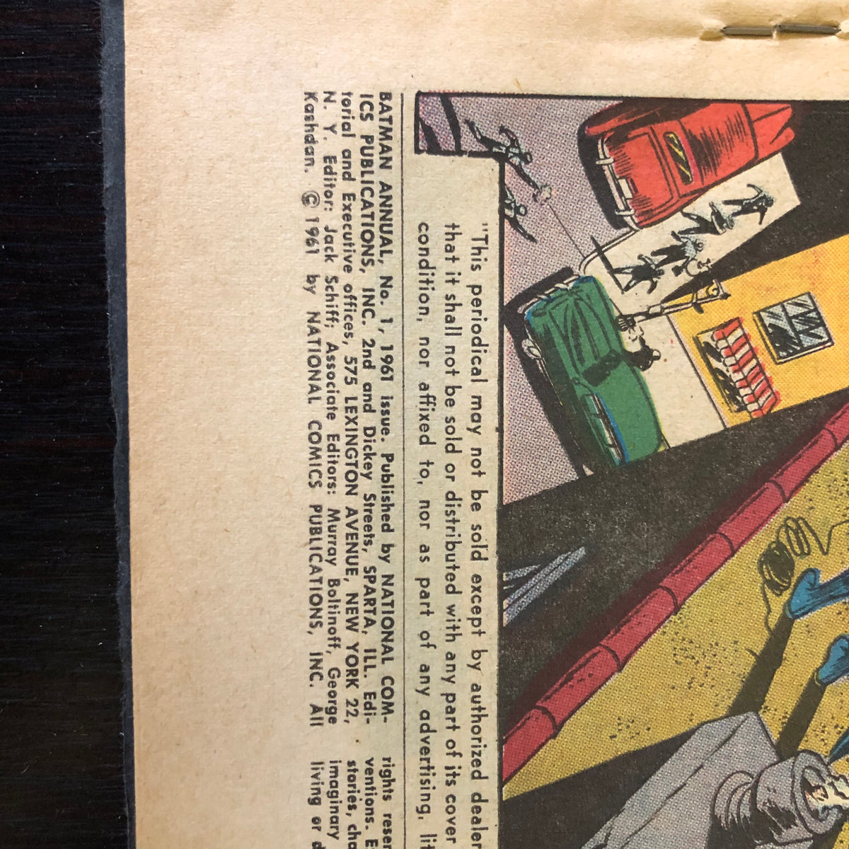 Batman Annual #1 - Various Authors/Artists - 1st Batman Annual - 1961
